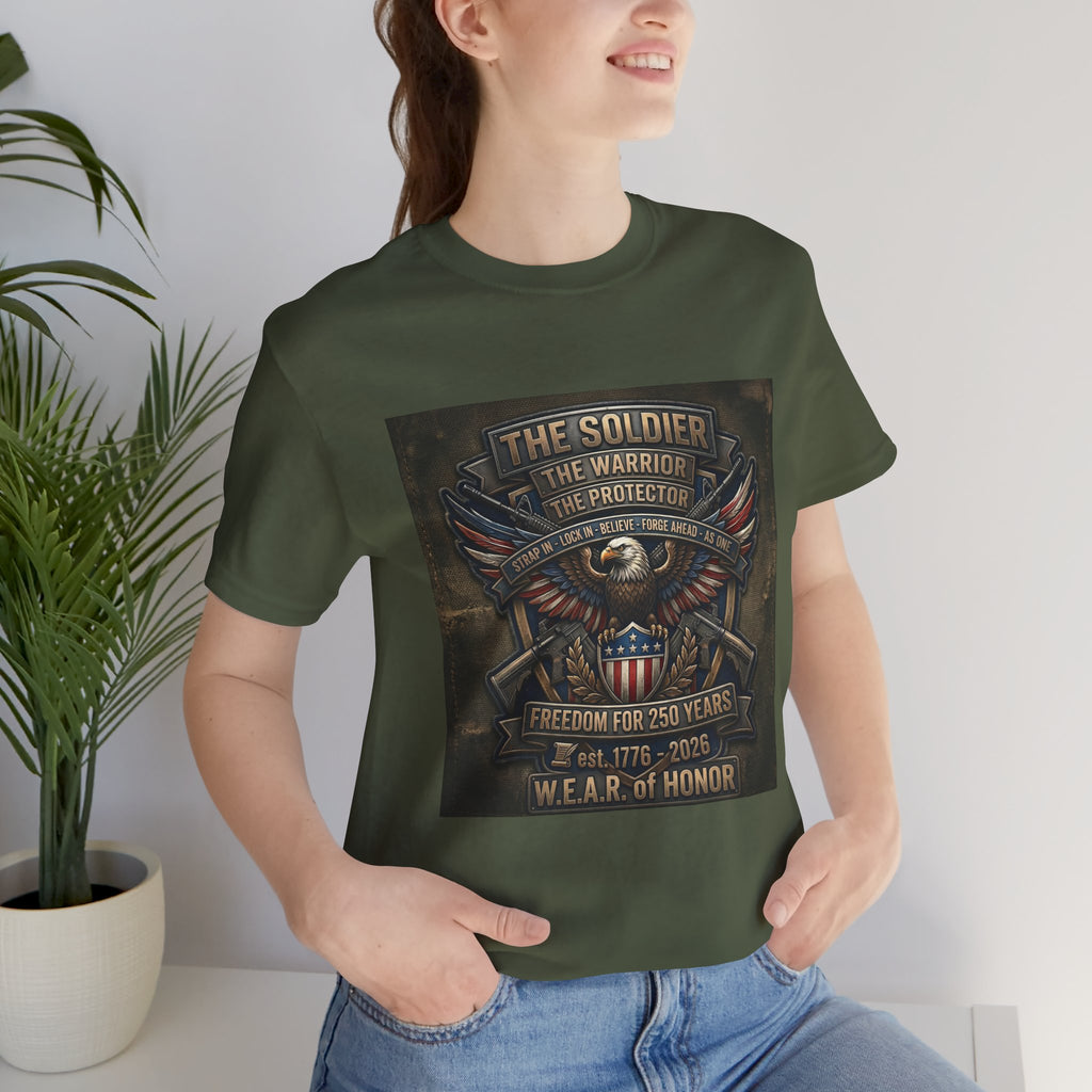 W.E.A.R. of Honor – Freedom For 250 Years Tee