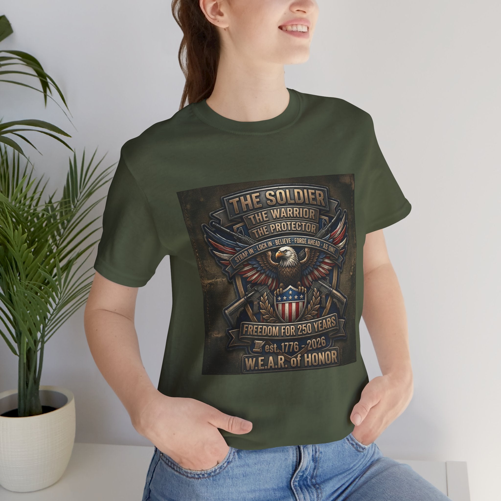 W.E.A.R. of Honor – Freedom For 250 Years Tee