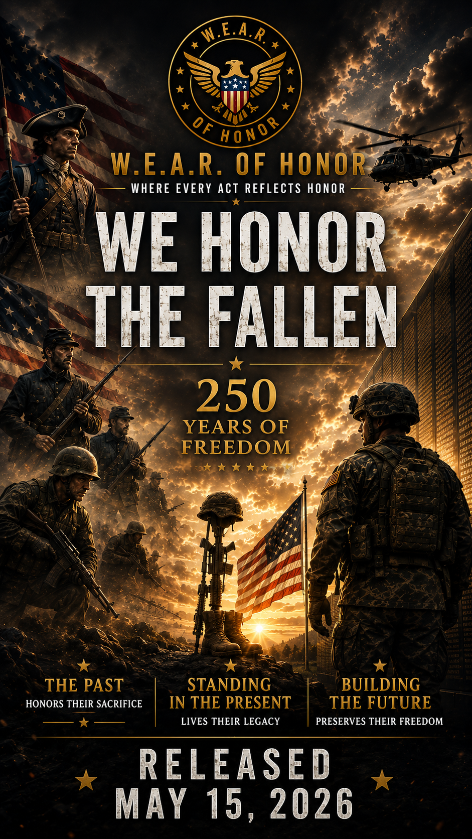 We Honor The Fallen - W.E.A.R. of Honor